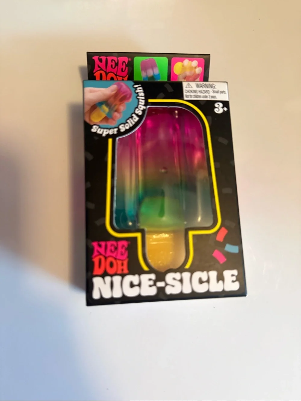 Nee Doh Nice-Sicle Popping Sensory Toy - Rainbow box